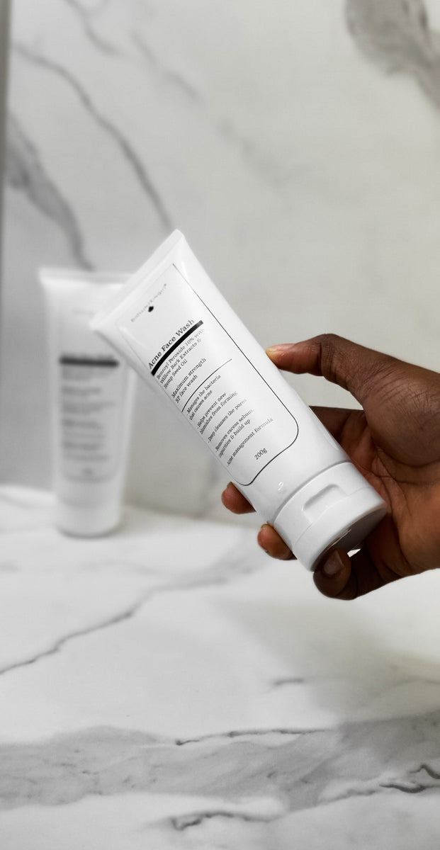 BENZOYL PEROXIDE ACNE FACE WASH Brown Skin Girl BSG